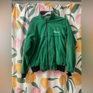 Vintage Green Coors corduroy jacket